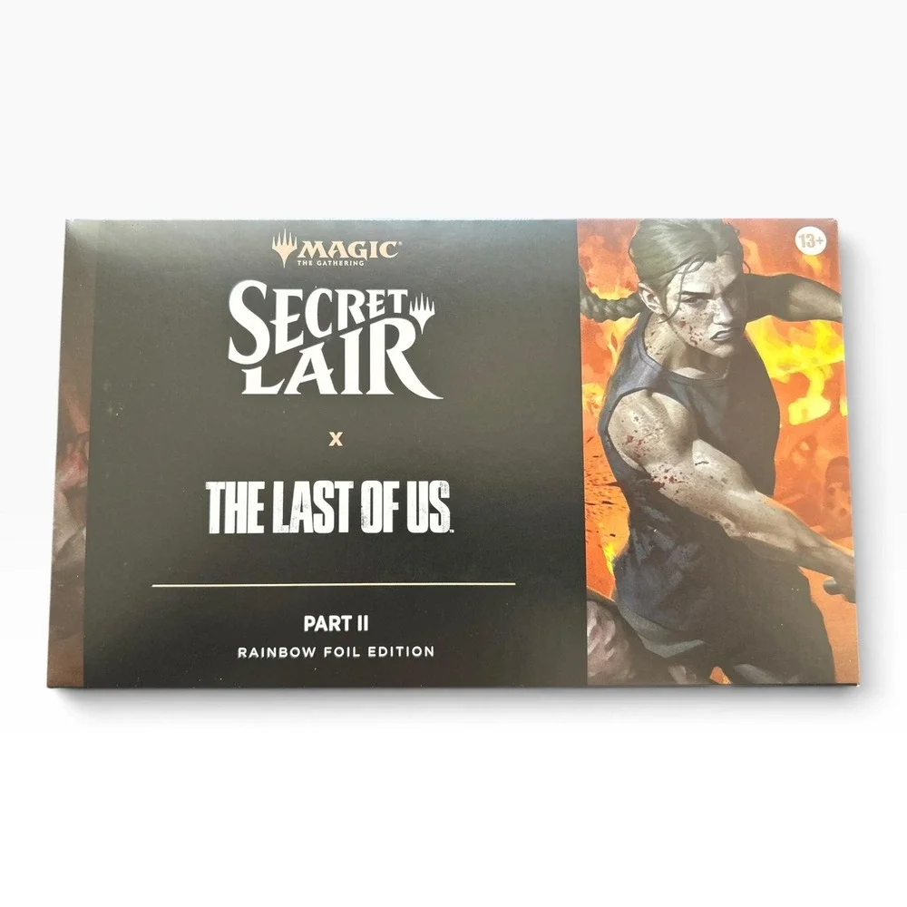 Magic The Gathering Secret Lair x The Last of Us Part II Rainbow Foil NEW